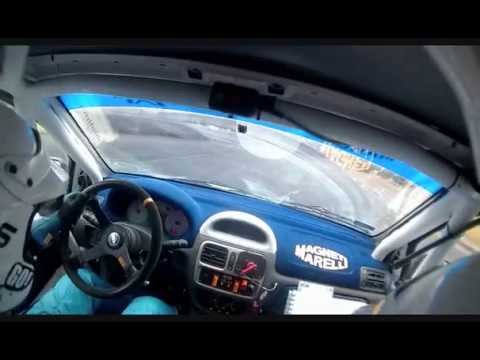 OS 4 Tor Służewiec - Barbórka Warszawska 2014 - Zimny/Kołodziej Renault Clio