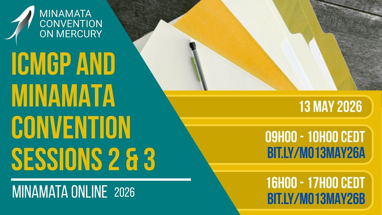 Minamata Online: Session 2 ICMGP and Minamata Convention
