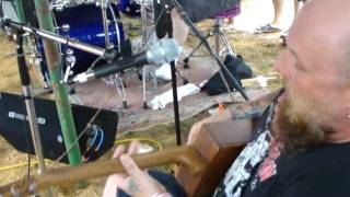 Husky Burnette - Sweet Blood Call (Louisiana Red cover) @ Muddy Roots Music Festival  9/4/11