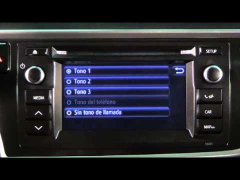 Toyota Auris. Ajustes e información sistema multimedia