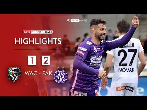 Tipico Bundesliga, Europacup-Playoff-Finale: Wolfsberger AC - FK Austria Wien 1:2