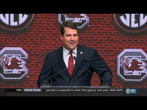 Will Muschamp SEC Media Day News Conference — 7/19/18