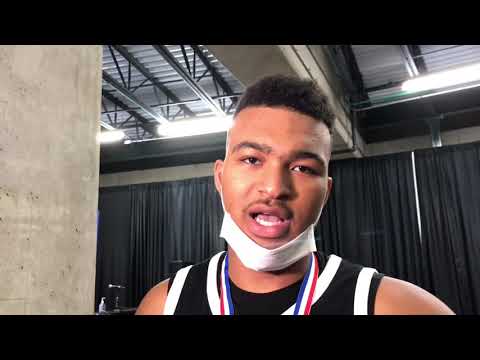 Detroit Douglass senior Pierre Brooks II talks about his relationship with his father Pierre Broo...