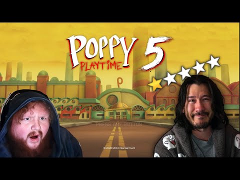 CaseOh Reacts to Markiplier Review on Poppy Playtime Chapter 5