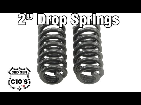 Squarebody 2” Drop Spring Install