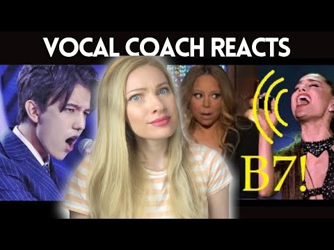 Vocal Coach Reacts: SUDDEN HIGH NOTES! - Famous Singers pt 2 (ft Dimash, Ariana, Sohyang & more!)