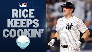 Rice stays HOT! ???? Ben Rice crushes his 6th homer of the season for the Yankees! ???? | MLB Highlights