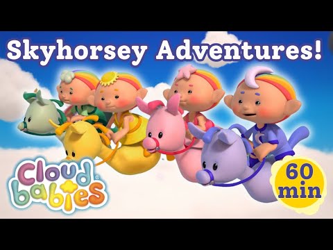 Skyhorsey Adventures! 🐴 | Cloudbabies Compilation | Cloudbabies Official