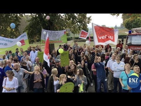 PZN Wiesloch: Demo gegen die Personalnot