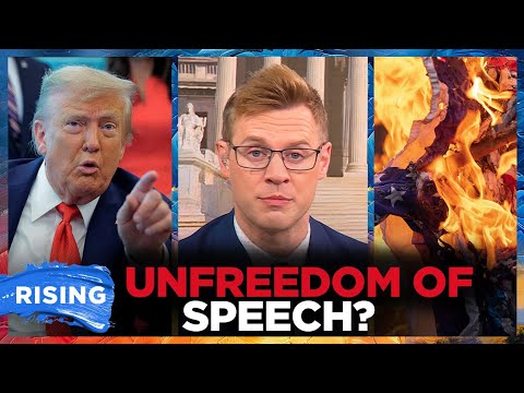 Trump Wants To PROHIBIT Burning The American FLAG—That’s Wrong! Robby Soave | RISING