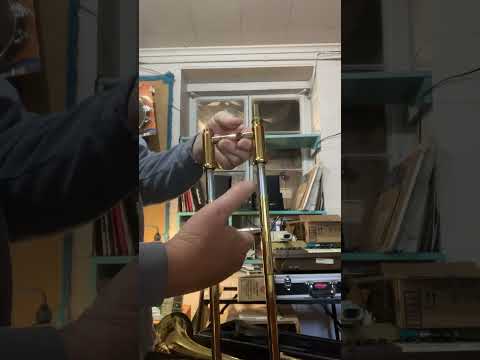 Jupiter Tenor Trombone & case w/yamaha slide section image 4