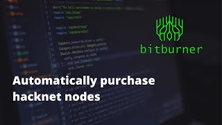 Automatically purchase hacknet nodes - Bitburner #9