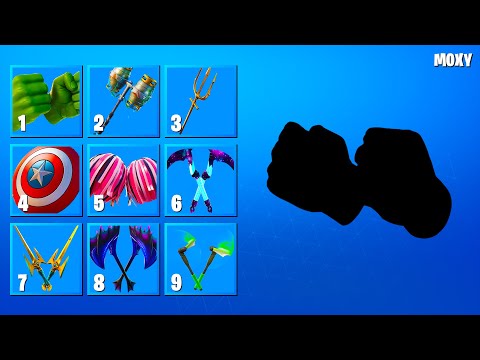 Guess The Pickaxe - Fortnite Challenge By MoXy