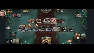 Magic the Gathering: Arena Field of Dreams gameplay. Going for gold! This guy can't count?