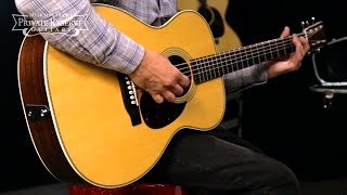 Video thumbnail for Martin OM-28E Standard Orchestra Model Acoustic-Electric Guitar by Musician's Friend
