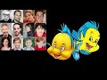 Animated Voice Comparison Flounder Little Mermaid