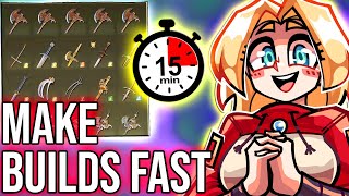 How To Create BUILDS In 15 Minutes For the DLC - Elden Ring Guide