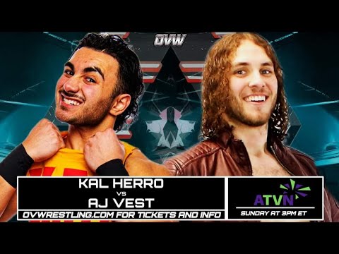 Kal Herro vs AJ Vest.  OVW TV 06.22.2023