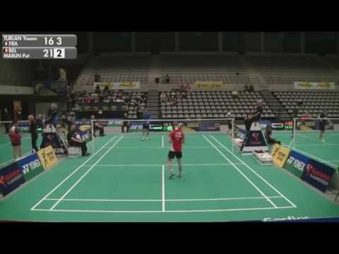 Yoann Turlan vs Put Marijn (MS, Qualifying) - 2015 Belgian International