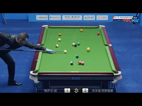 Visal Peou (CAM) VS Jeff Crawford (USA) - P2 - International Qual - 7th World Chinese Pool Masters