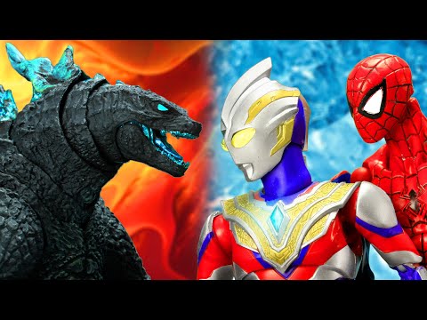 GODZILLA vs SPIDERMAN Epic Battle Stop Motion Official Trailer