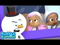 Can Molly ESCAPE An Evil Snowman ️ Bubble Guppies Nick Jr