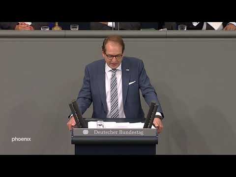 Video Thumbnail: 70 Jahre Bundestag: Rede von Alexander Dobrindt (CSU/CDUCSU) am 16.05.19