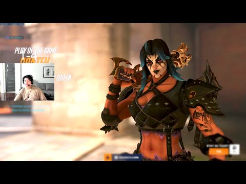 INSANE DUO DANTEH JUNKER QUEEN AND PELICAN ASHE! POTG! OVERWATCH 2 TOP 500 SEASON 4