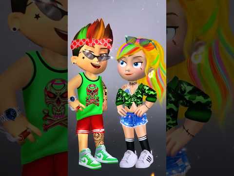 Ryder Paw Patrol & Katie Glow Up Bad Kids #short