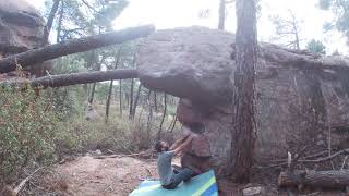 Video thumbnail of El sapo, 6b. Albarracín