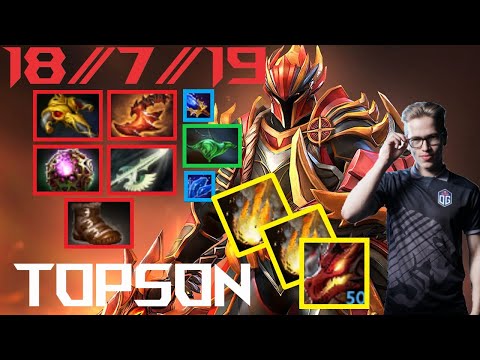 Topson Dragon Knight Mid Lane Gameplay Patch 7.31b - Dota 2 Full Game Player Perspective !