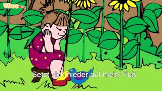 Kommt ein Vogel geflogen - Deutsch lernen mit Kinderliedern - Yleekids
