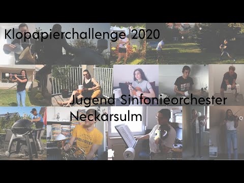 Klopapier Challenge 2020 - Jugendsinfonieorchester Neckarsulm