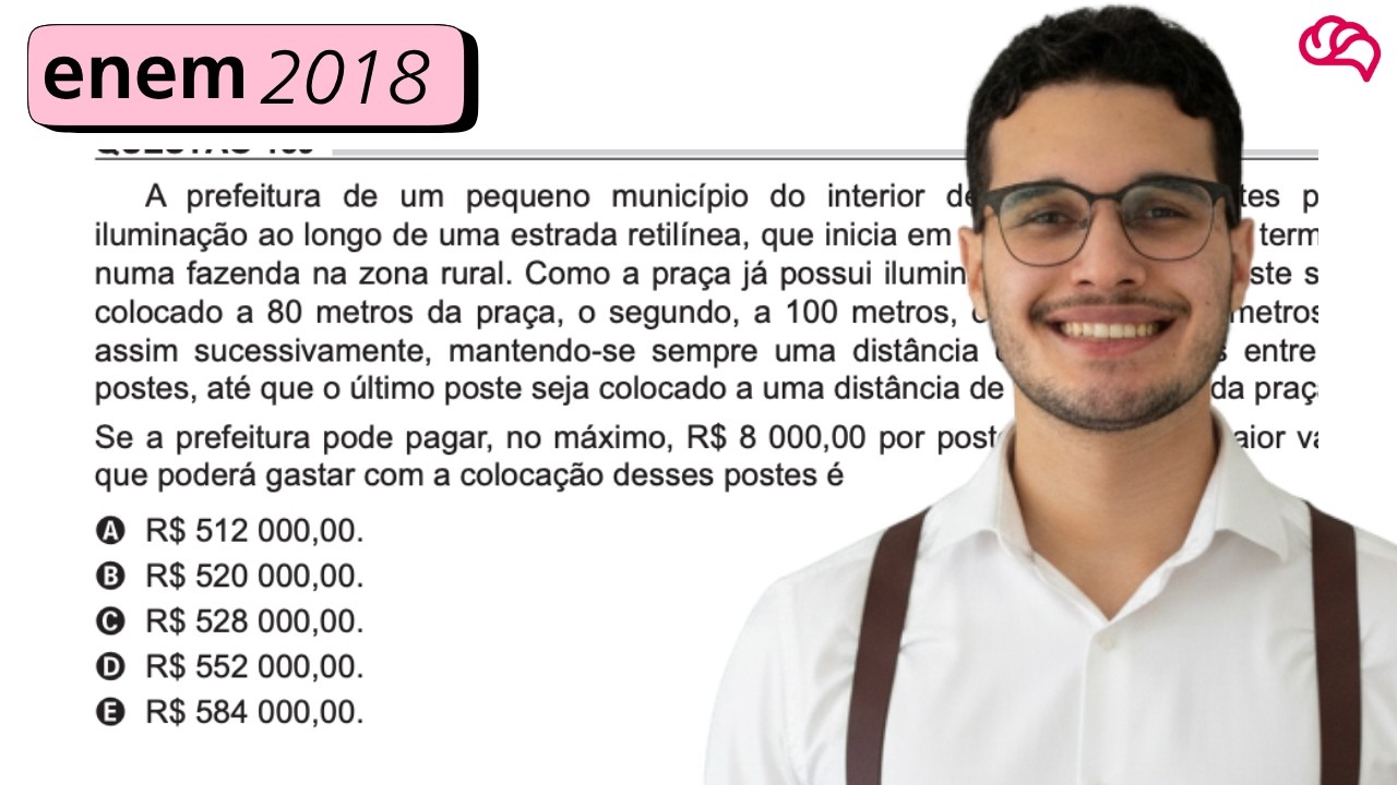 Resolução em Vídeo — Questão 141 ENEM 2018