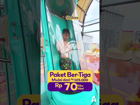 Bertiga berenang di Atlantis Ancol lebih hemat! Cuman 70rb perorang