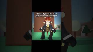 Download lagu 'Dance if you're the most popular developer' #trend #shorts #roblox #bome mp3 Download lagu 'Dance if you're the most popular developer' #trend #shorts #roblox #bome mp3