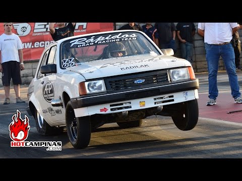 Chevette AP 16V Turbo Beliscou o Recorde da TT no ECPA 201m (60FPS)