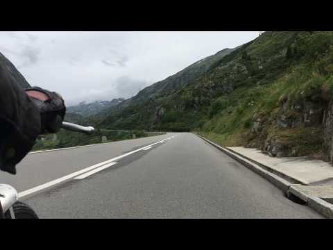 Elba 2016: Heading up to the Gotthard pass in 1st gear