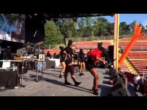 Devyn & D's Girlz perform live at the 9th Annual Six Flags Caribbean Concert 2014