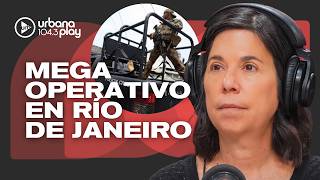 Un operativo de la Policía de Río de Janeiro contra el Comando Vermelho dejó 64 muertos #DeAcáEnMás