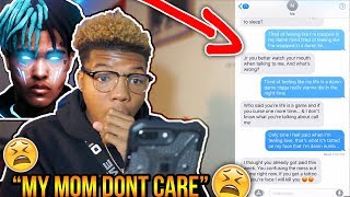 XXXTENTACION "EVERYONE DIES IN THEIR NIGHTMARES" SONG LYRIC PRANK ON MY MOM (SHE DON'T CARE!!)