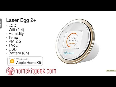 Laser Egg 2 Plus by Kaiterra (AQI/PM2.5/TVOC Sensor)