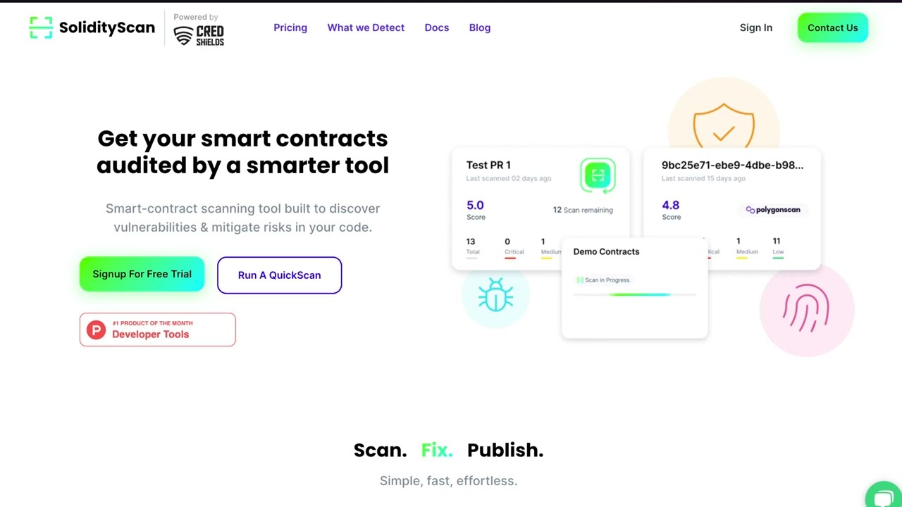 Integrate your Github account with SolidityScan