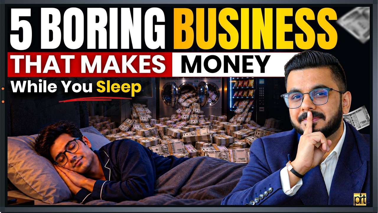 5 Boring Businesses That Make Money While You Sleep 💸