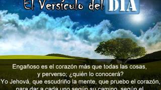 Miniatura del video: El versiculo del dia .com - Jeremias 17 v9-10