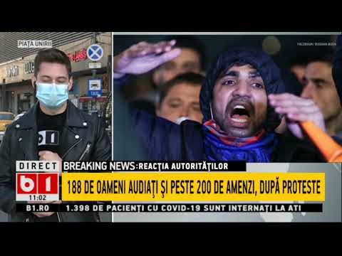 188 DE OAMENI AUDIATI SI PESTE 200 DE AMENZI DUPA PROTESTE_Stiri B1_30 martie 2021