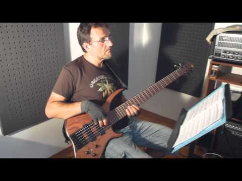 João Luzio's Solo Album : Bass Recording Session with Massimo Cavalli #1