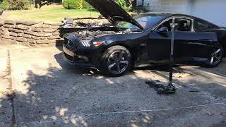 2015 Mustang evaporator core pt 2