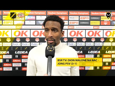 BSR TV Dion Malone na NAC Jong PSV (3-1)
