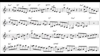 Oscar Peterson - Yours is My Heart Alone Transcription